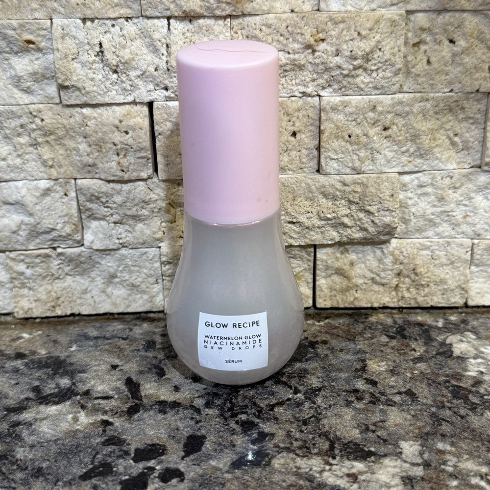 Glow Recipe Watermelon Glow Niacinamide Dew Drops Serum - .5 oz Mini New